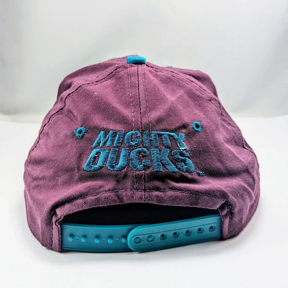 Mighty‎ Ducks Disney NHL C Competitor Ice Hockey Vintage 90s Snapback Hat Cap
